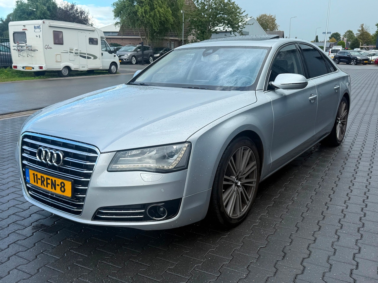 Audi A8 - 4.2 TDI Quattro 2010 Nieuw Model Schuifdak Carbon - AutoWereld.nl