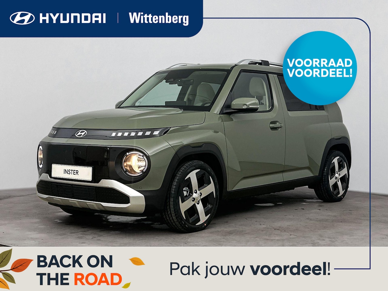 Hyundai Inster - Pulse Advanced 42 kWh | Schuifdak | Stoel + stuurverwarming | Camera | Navigatie | - AutoWereld.nl