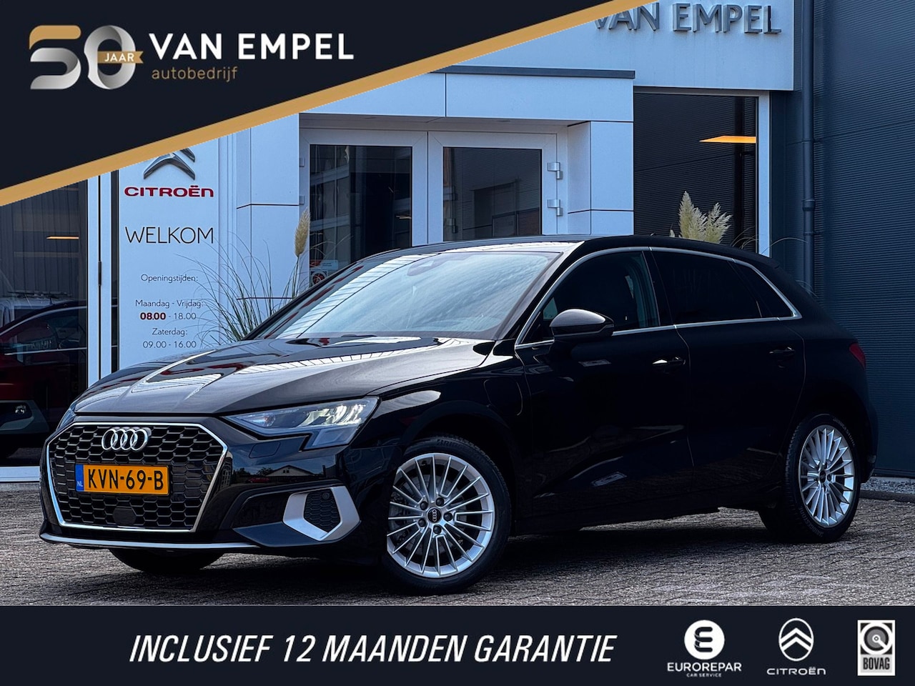 Audi A3 Sportback - 40 TFSI e 204 PK Advanced edition | 93 % SOH | Audi dealer onderhouden | Camera | Stoelver - AutoWereld.nl