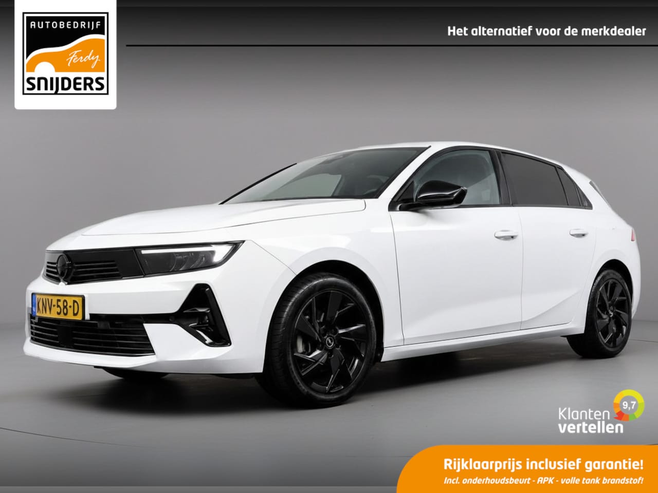 Opel Astra - 1.2 GS Line | 360 Cam | LED Plus | Ambilight | Navi | Apple Car Play - RIJKLAAR + BOVAG GA - AutoWereld.nl