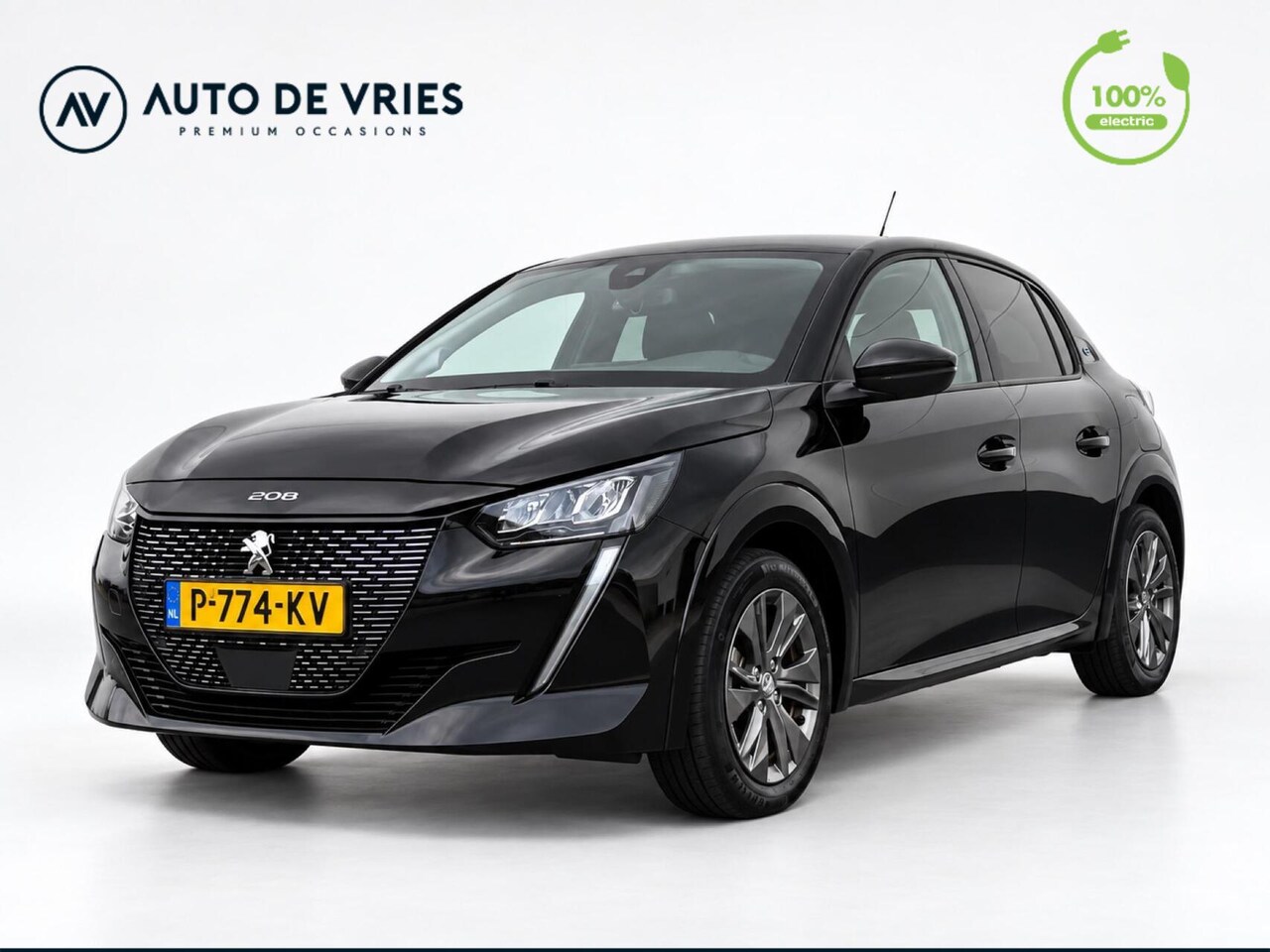 Peugeot e-208 - EV Allure Pack 50 kWh 3-fase | SOH 92% | Navigatie | 3D Cockpit | Half leder | Camera - AutoWereld.nl