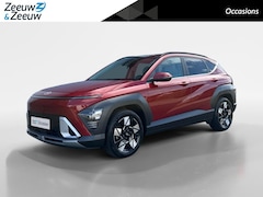 Hyundai Kona - 1.6 GDI HEV Premium Sky | Lederen Bekleding| Stoelverwarming v+a| Schuif-kanteldak| Elekrt