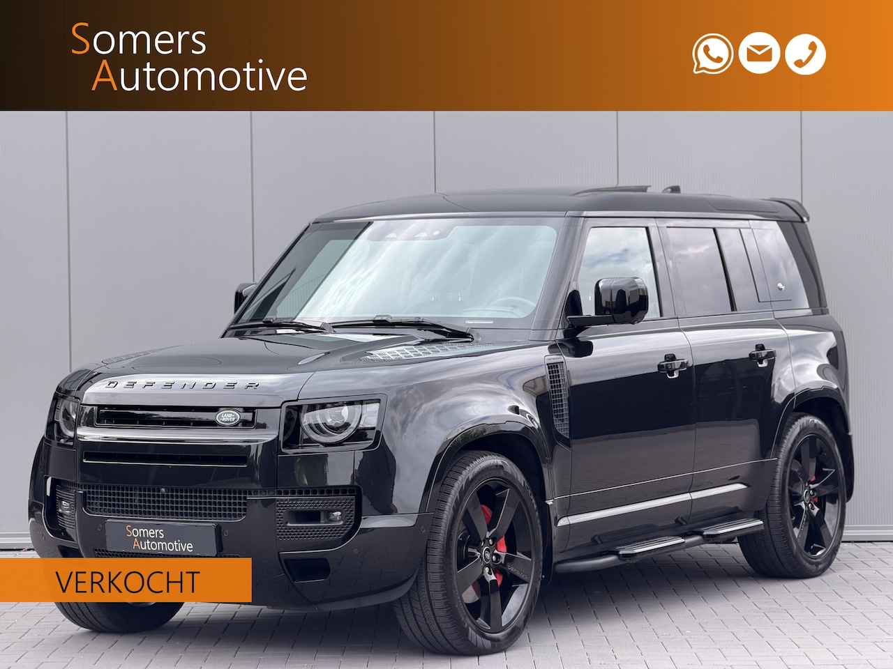 Land Rover Defender 110 - COMMERCIAL 3.0 D300 110 X-Dynamic HSE | GRIJS KENTEKEN | Panorama | Stoelventilatie | 22" - AutoWereld.nl