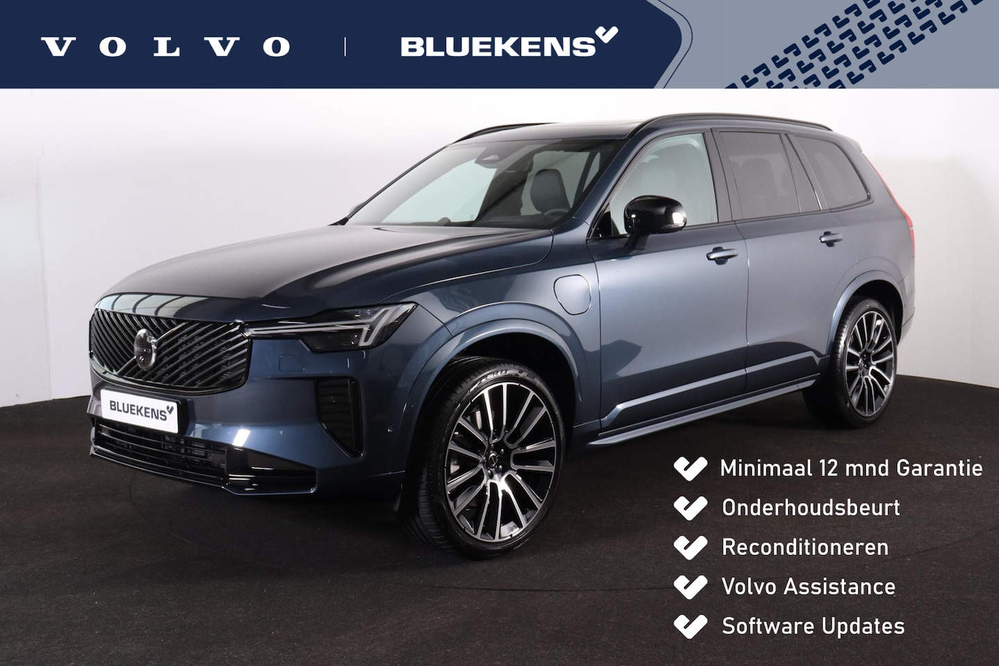 Volvo XC90 - T8 Recharge AWD Ultra Dark Exec. Ed. - Panorama/schuifdak - Luchtvering - IntelliSafe Assi - AutoWereld.nl