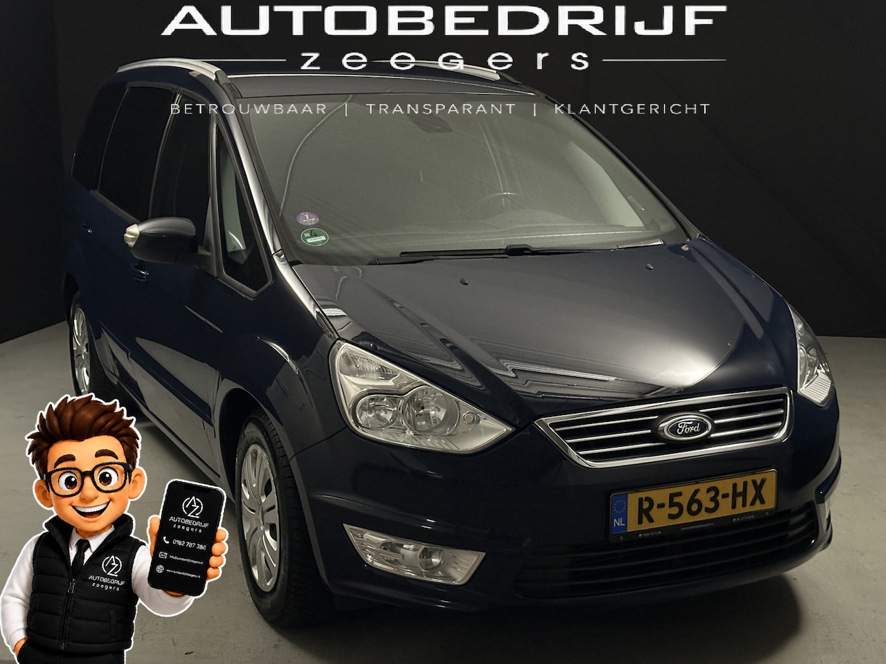 Ford Galaxy - 1.6 SCTi Trend *7 Persoons*Heatseat*AC*Goed onderhouden* - AutoWereld.nl