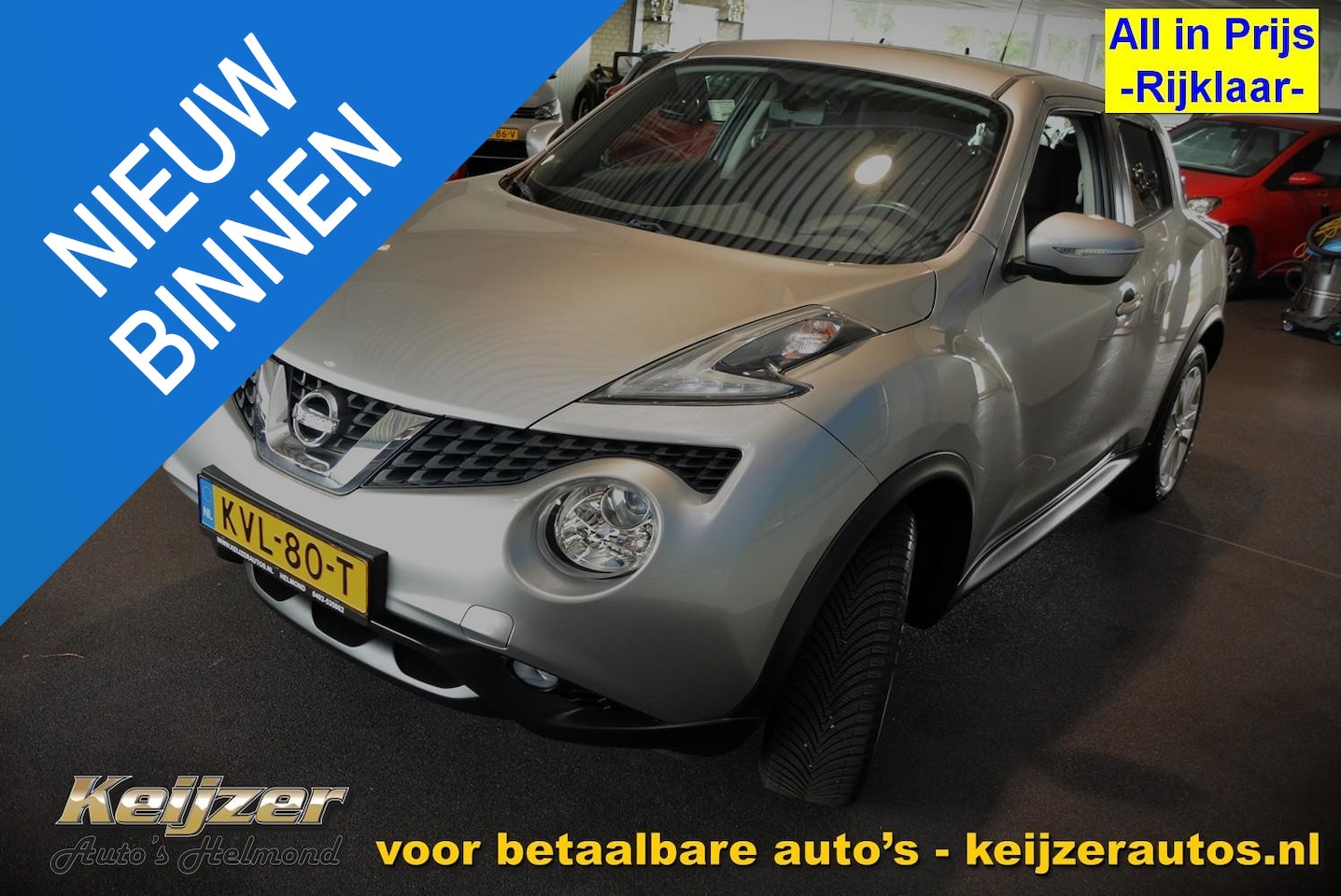 Nissan Juke - 1.2 DIG-T S/S N-Connecta 1e eig.Nieuwstaat ! - AutoWereld.nl
