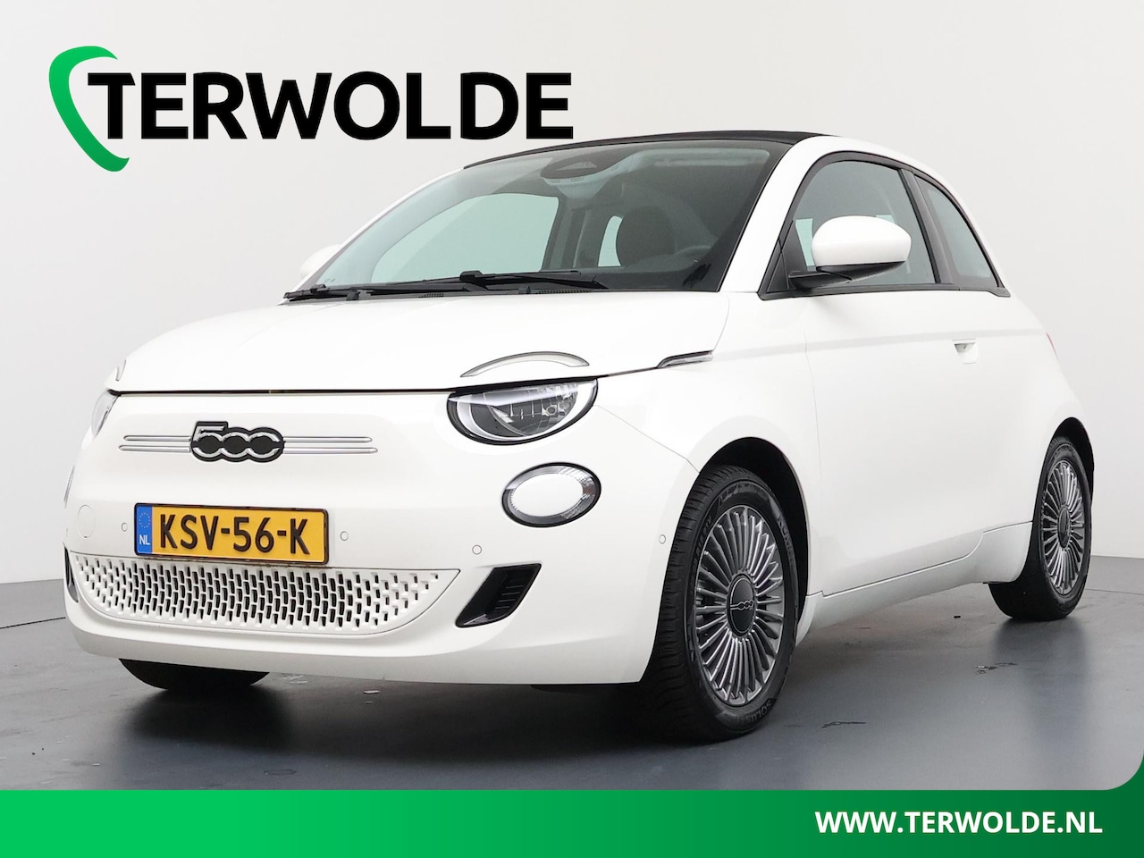 Fiat 500 C - 42 kWh | SOH 96,4% | Parkeercamera | Stoel- & Voorruitverw. | - AutoWereld.nl