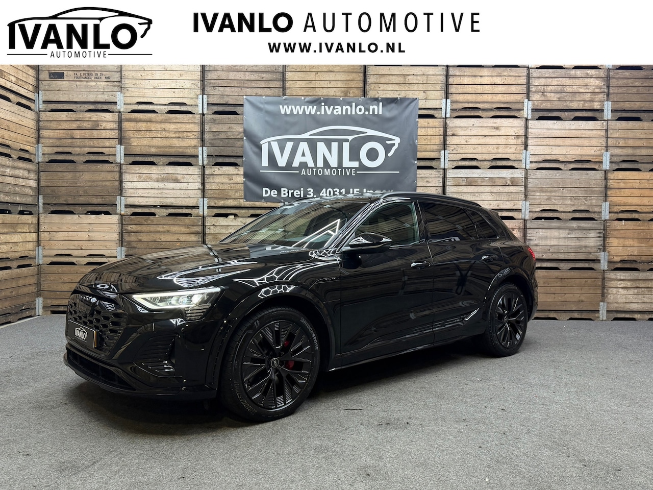 Audi Q8 e-tron - SQ8 50 quattro S Edition 95 kWh,21"LM, Pano, Adaptive Cruise, 360, Trekhaak, Luchtvering, - AutoWereld.nl