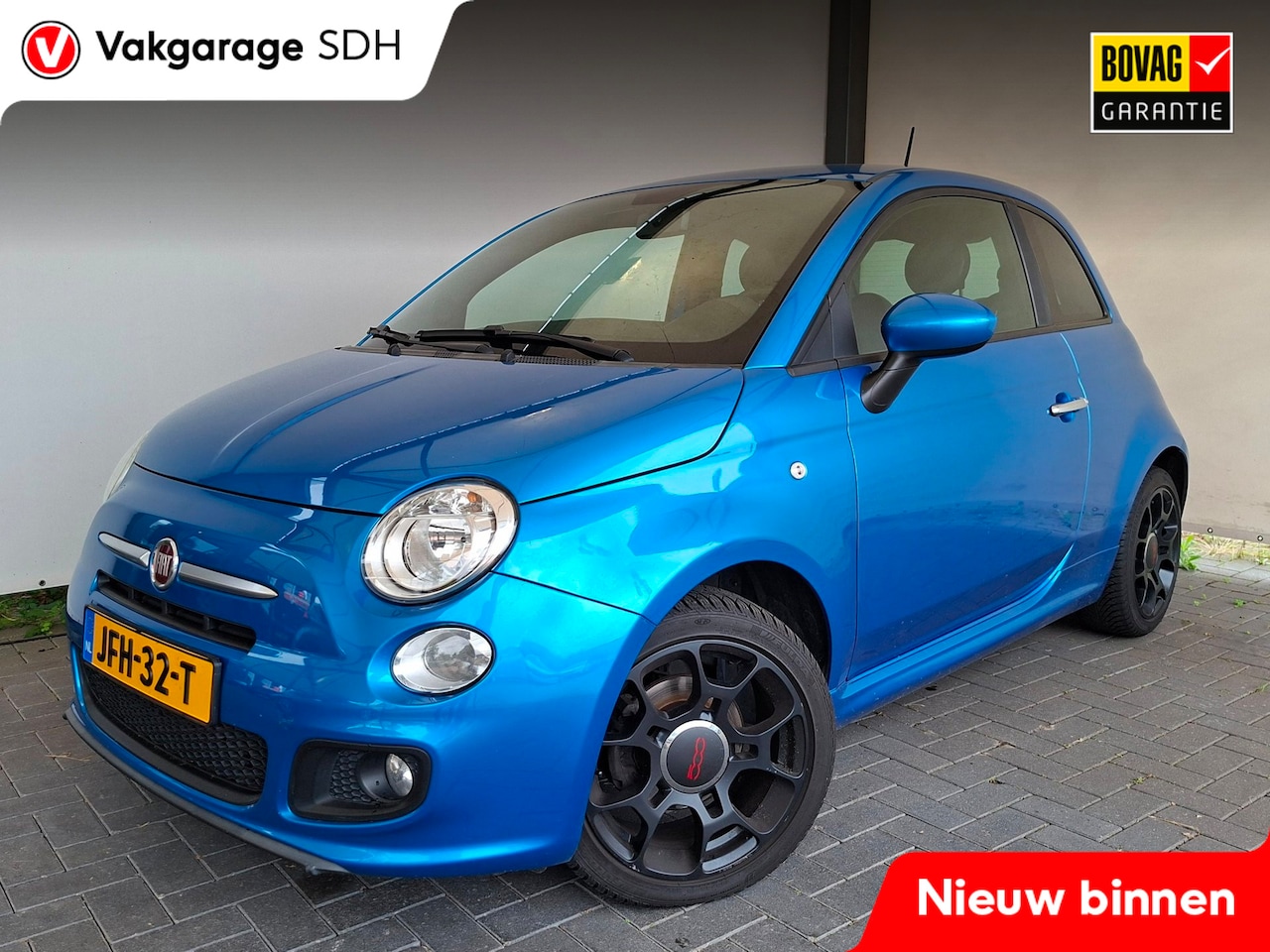 Fiat 500 - 1.2 Lounge Sport|Carplay|Mooie auto - AutoWereld.nl