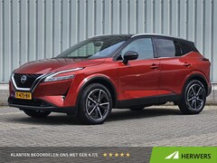 Nissan Qashqai - 1.3 MHEV Tekna / Trekhaak / Panoramadak / Head-Up Display / Elektrisch Verstelbare Bestuur