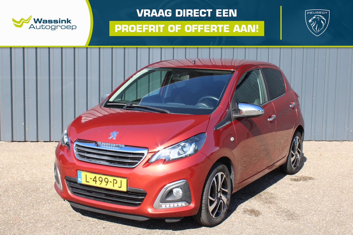 Peugeot 108 - 1.0 e-VTi Allure Cruise Controle I Groot Scherm I Donker getint glas - AutoWereld.nl