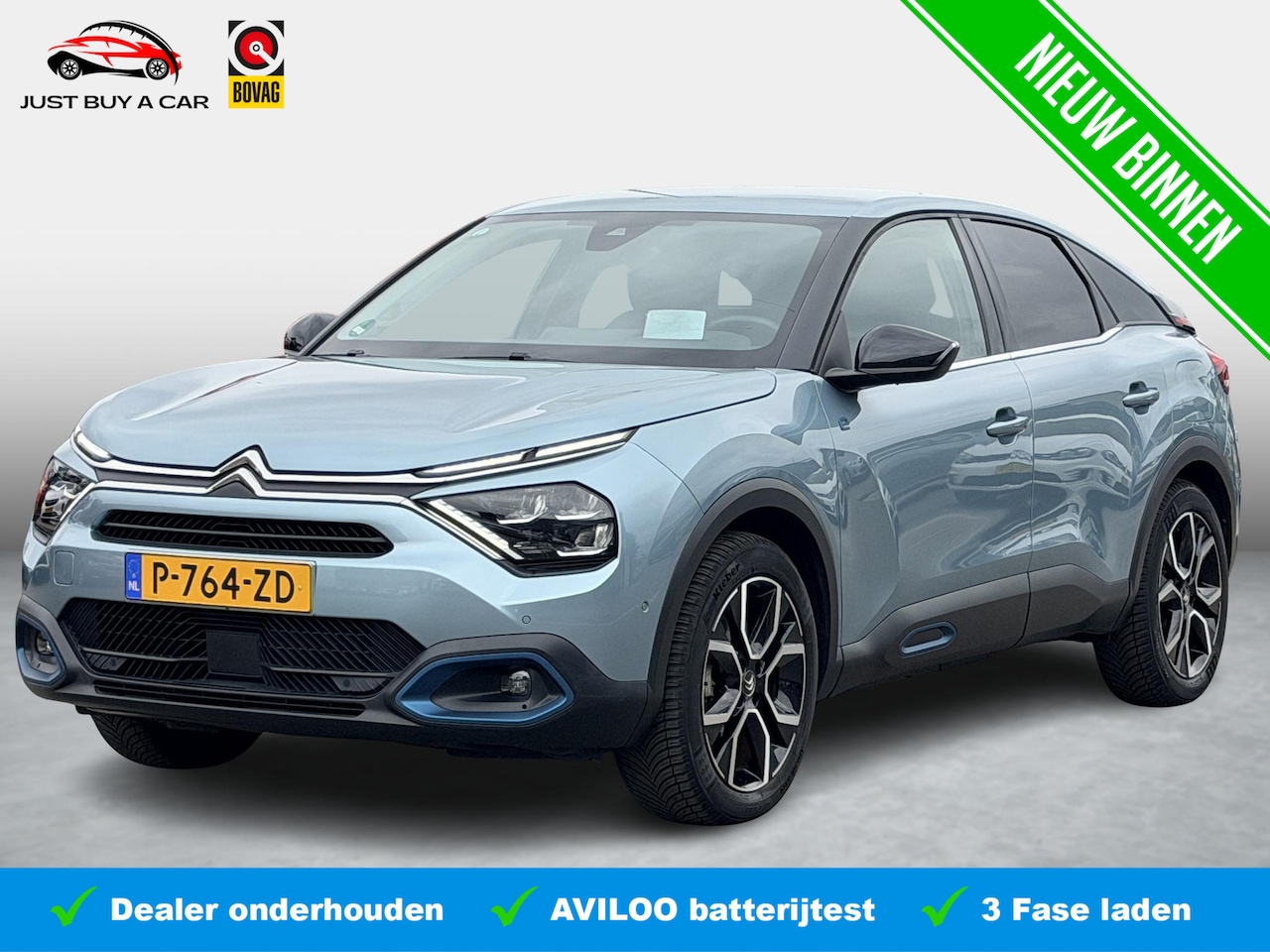 Citroën Ë-C4 - Live 50 kWh SOH 92,8% | Winterpakket | Head-Up | Keyless | 180° Camera | Dodehoek | 18” LM - AutoWereld.nl