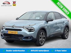 Citroën Ë-C4 - Live 50 kWh SOH 92, 8% | Winterpakket | Head-Up | Keyless | 180° Camera | Dodehoek | 18” L