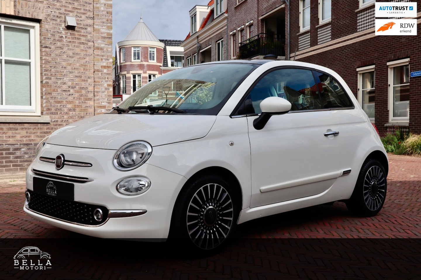 Fiat 500 - 0.9 TwinAir Lounge | RIJKLAARPRIJS | Apple CarPlay | Navigatie | Panoramadak | NAP - AutoWereld.nl