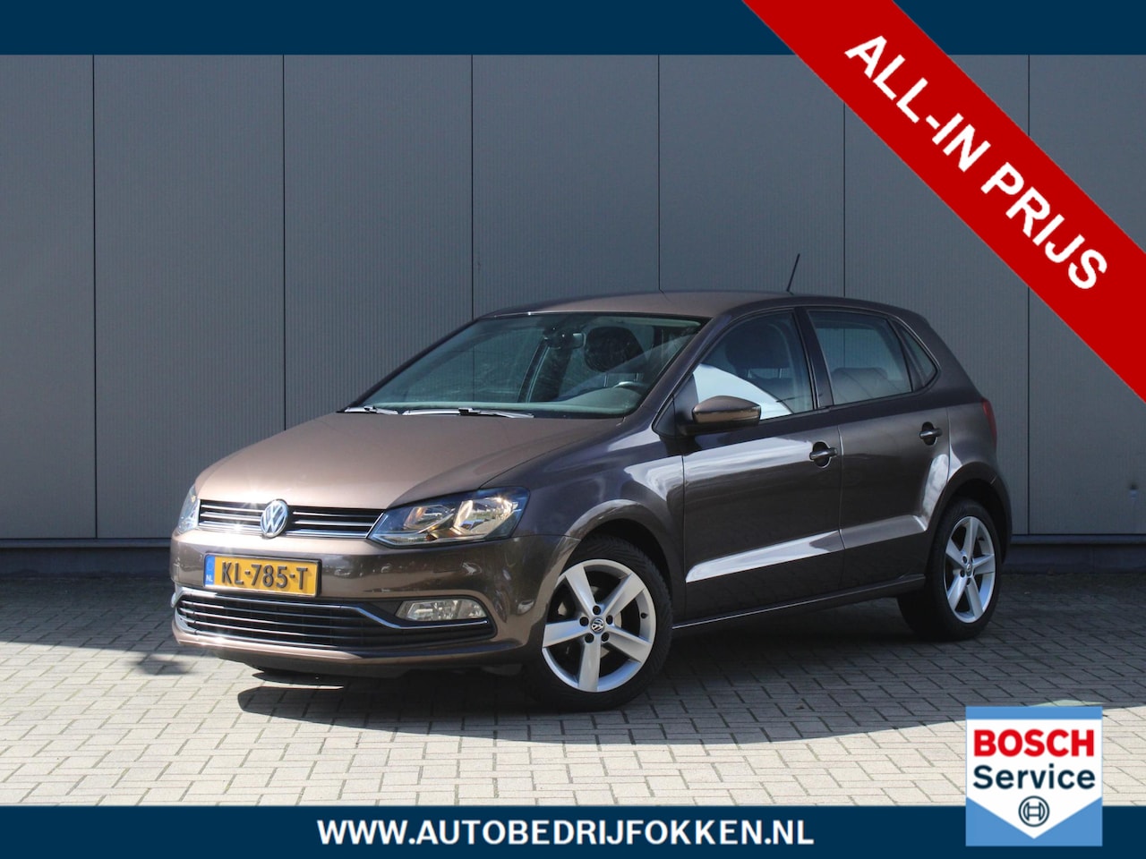 Volkswagen Polo - 1.2 TSI 90pk Highline | Trekhaak | Stoelverwarming | Cruise control | Climate control | Bl - AutoWereld.nl