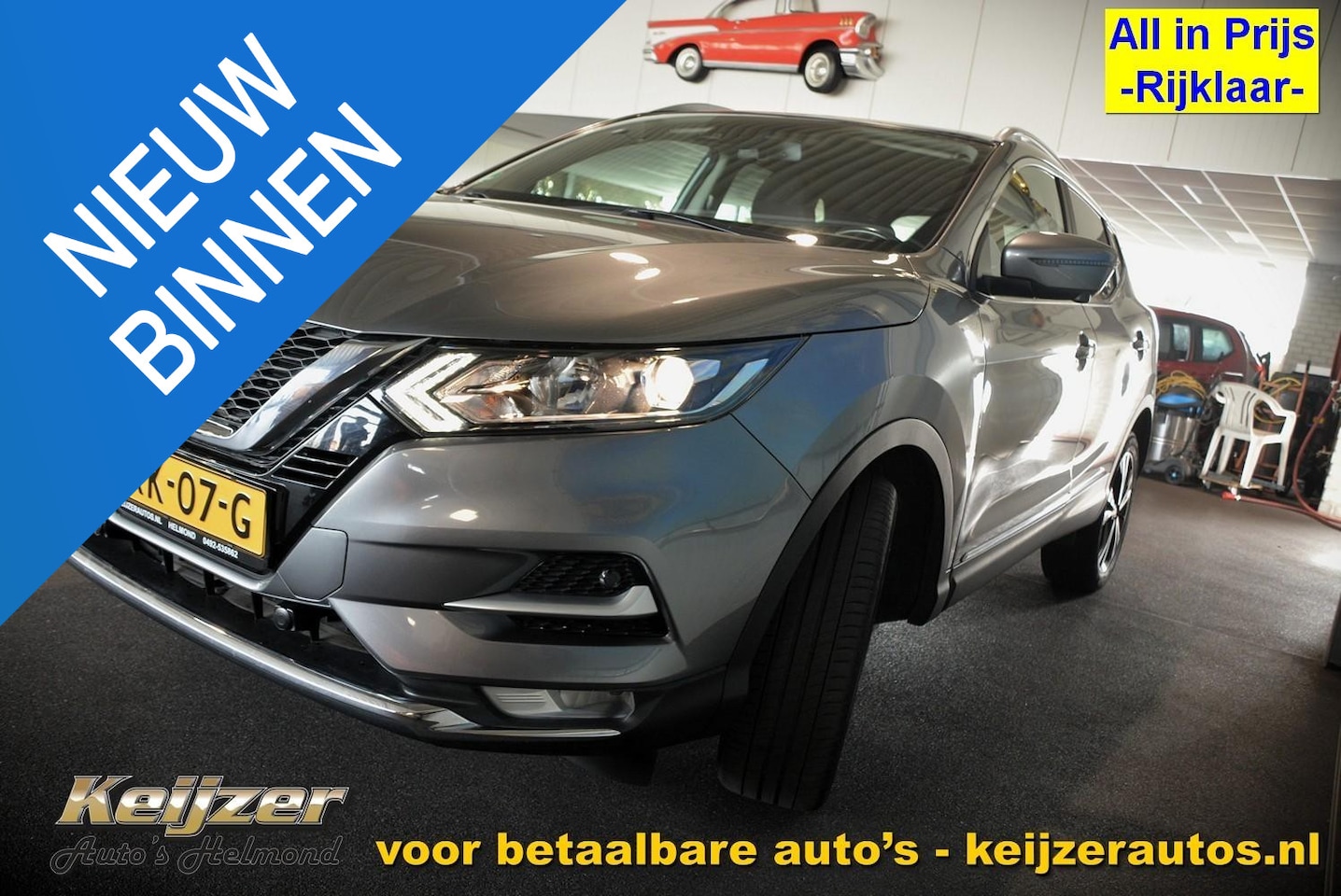 Nissan Qashqai - 1.3 DIG-T N-Motion Automaat! - AutoWereld.nl
