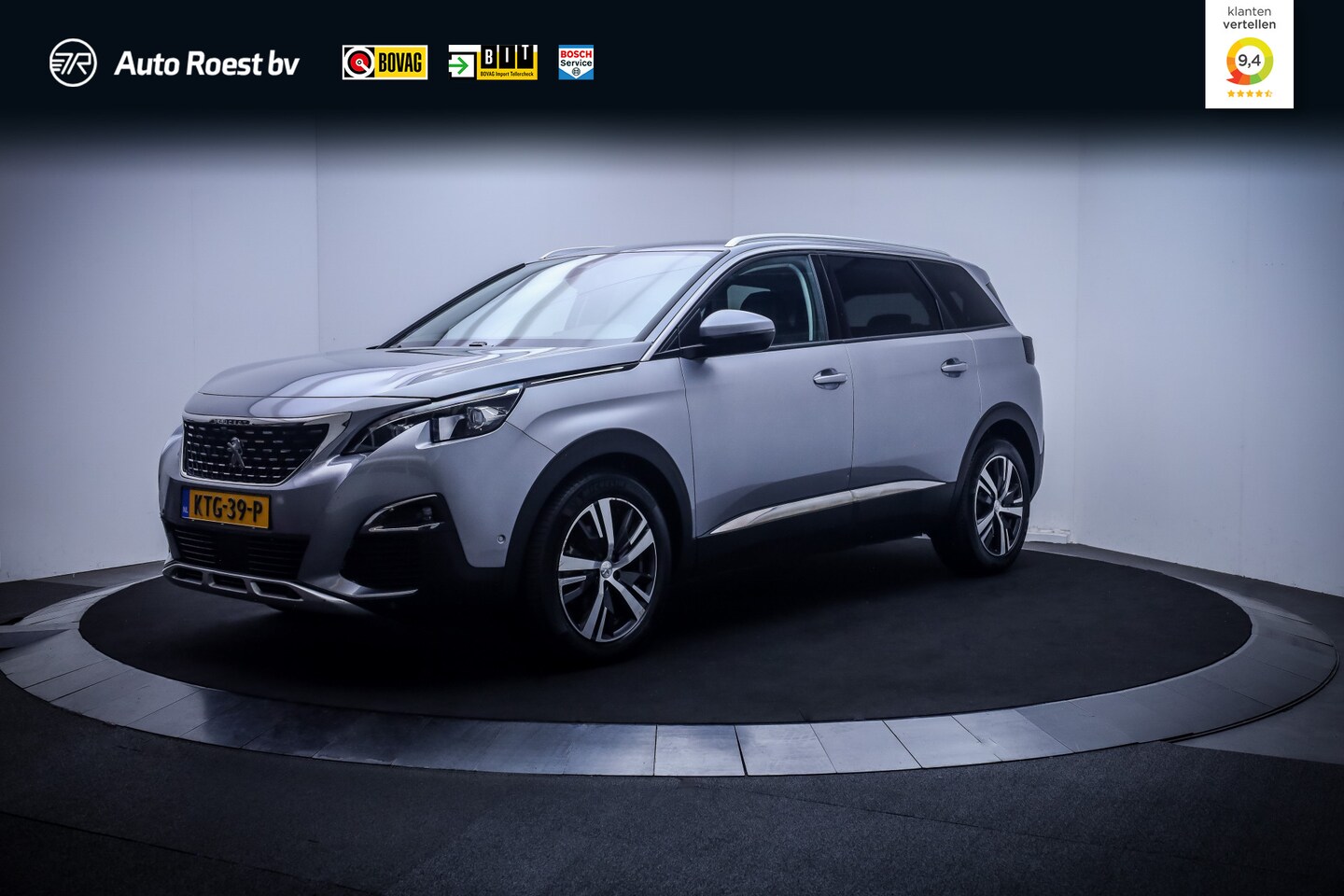Peugeot 5008 - 1.2T Aut. 7p ALLURE Business FULL LED | LEDER | FOCAL AUDIO | ACC | 360 CAM | CARPLAY | EL - AutoWereld.nl