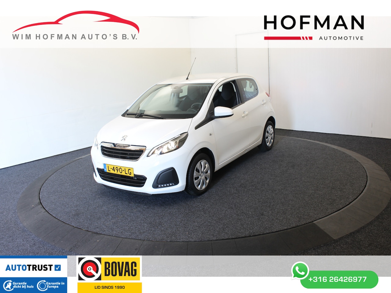 Peugeot 108 - 1.0 e-VTi Active Camera AppleCarplay - AutoWereld.nl