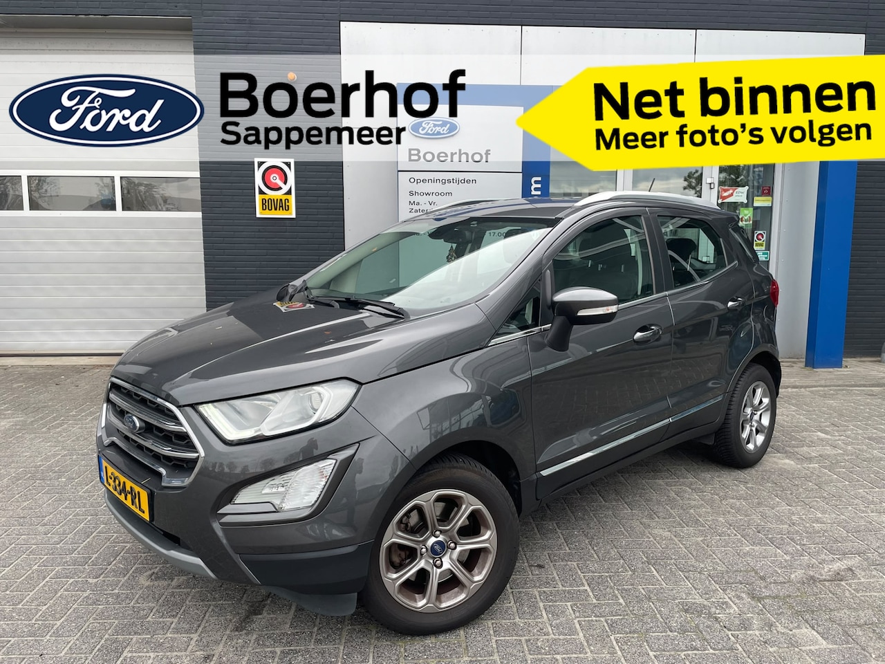 Ford EcoSport - EcoBoost Titanium 125PK | Trekhaak | all season | Clima | Navi | Apple/Android auto | - AutoWereld.nl