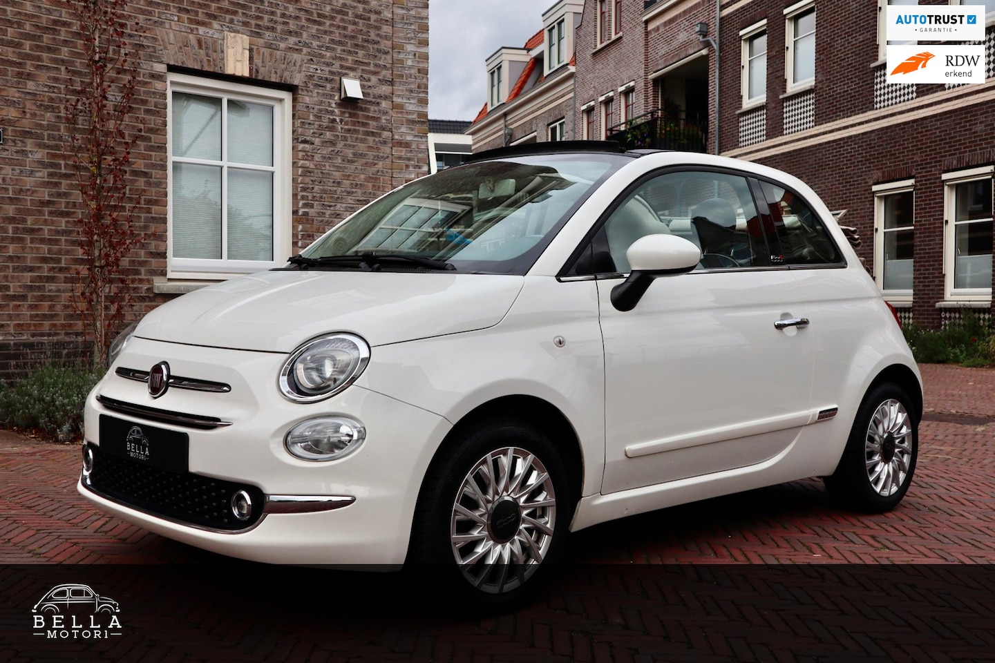 Fiat 500 C - 1.2 Lounge | RIJKLAARPRIJS | Cruise Control | Style-pakket - AutoWereld.nl