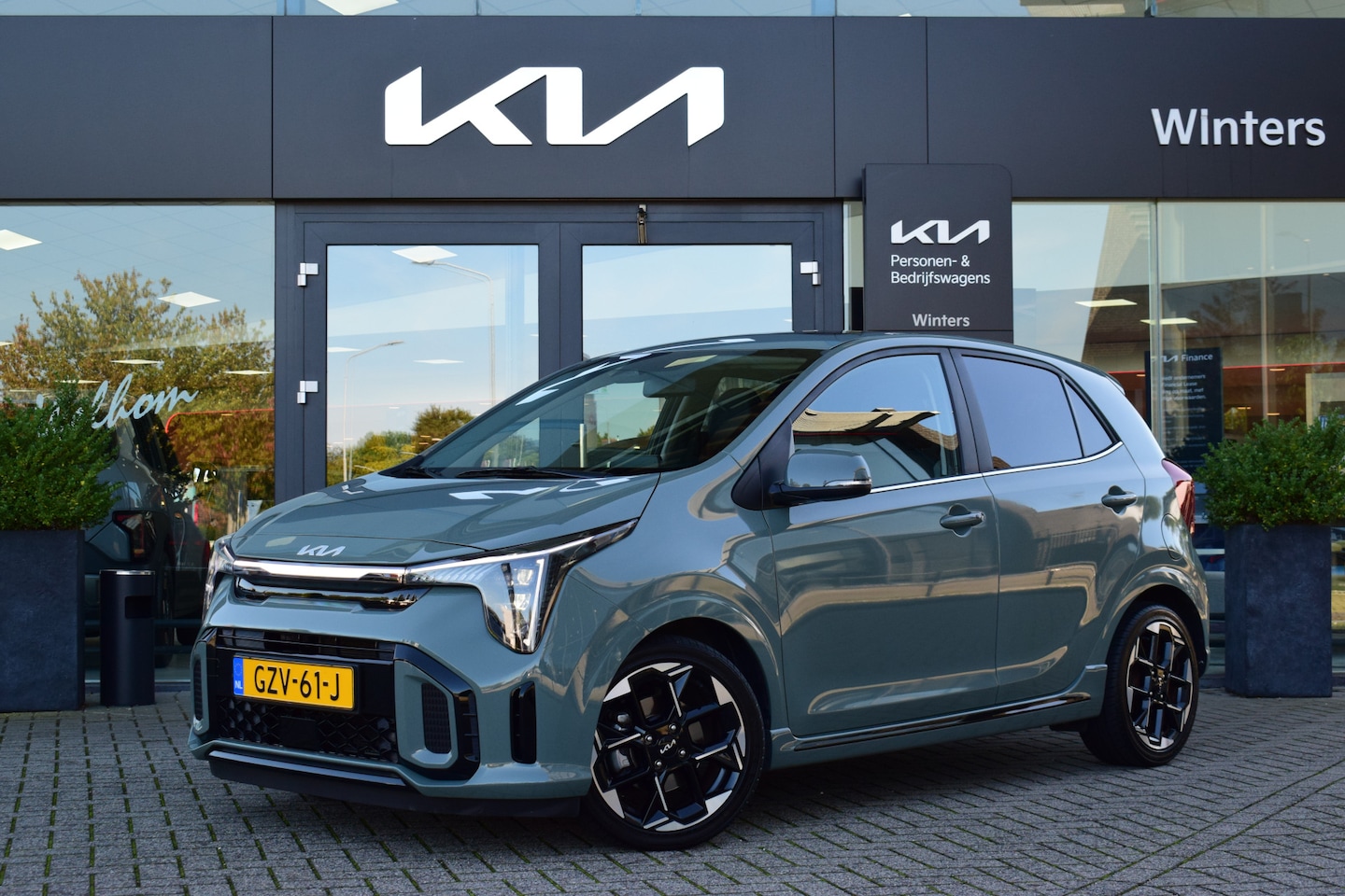 Kia Picanto - 1.0 DPI GT-Line 5p. | Schuif-/ Kantel Dak | Navigatie | Camera | Sensoren | LED | Keyless - AutoWereld.nl