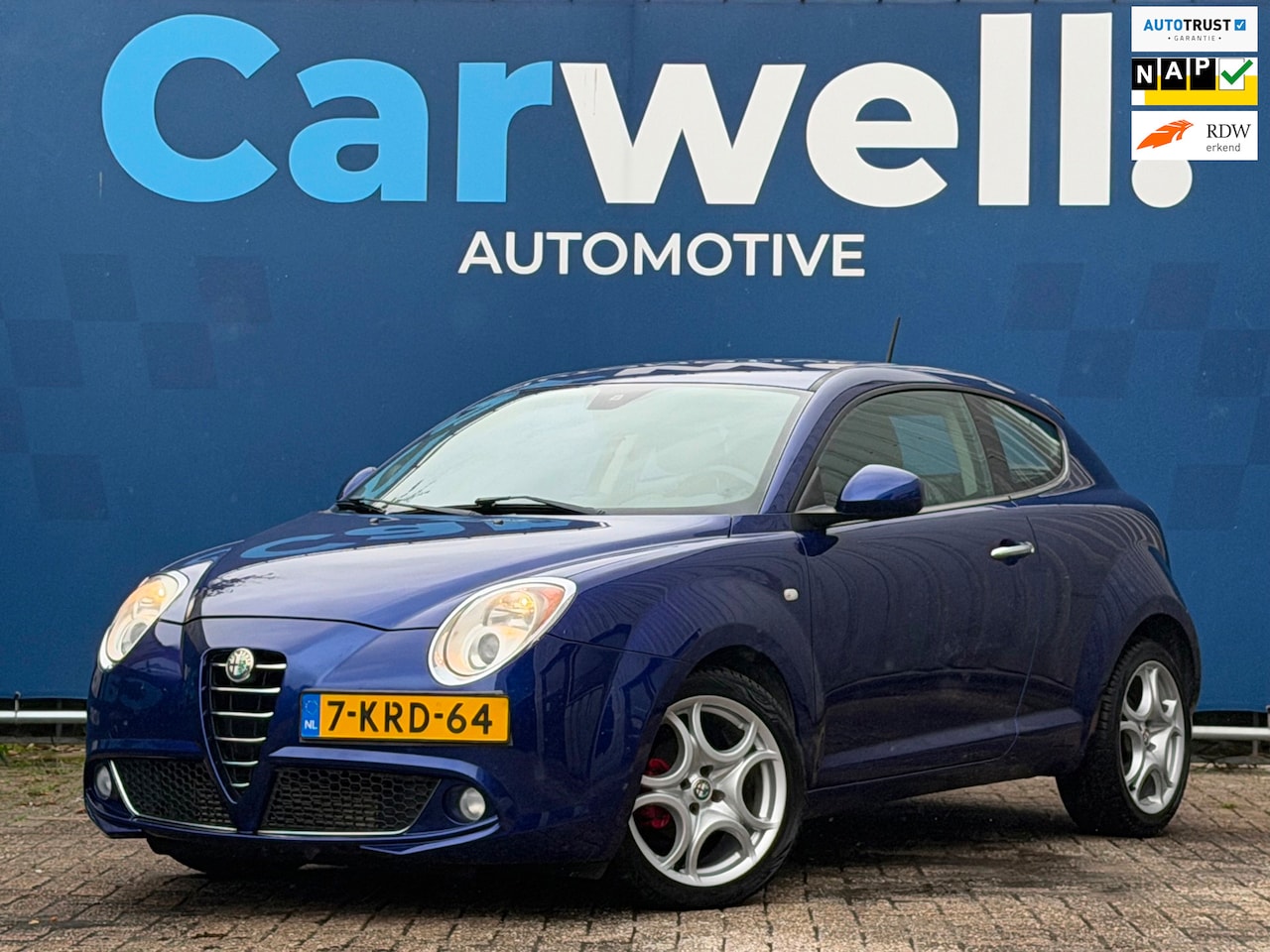 Alfa Romeo MiTo - 0.9 TwinAir Distinctive|1e Eigenaar|Navi|Climate|Cruise|PDC|LMV|Bleutooth|N.A.P|Apk tot 27 - AutoWereld.nl