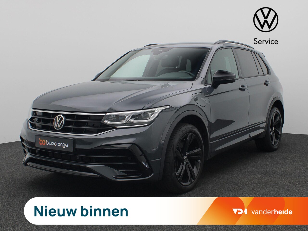 Volkswagen Tiguan - 1.4 TSI eHybrid R-Line Business 245PK DSG SOH 88,27%, Trekhaak, Achteruitrijcamera, Black - AutoWereld.nl
