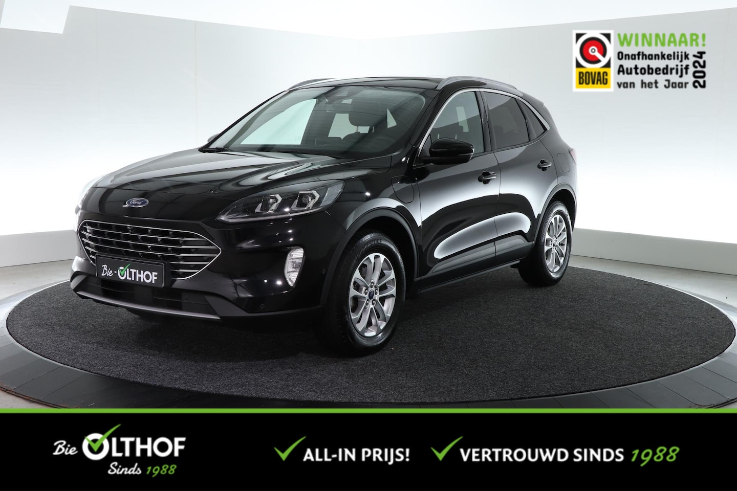 Ford Kuga - 2.5 PHEV Vignale | TREKHAAK | ADAP. CRUISE | STOEL-STUURVERW. | - AutoWereld.nl