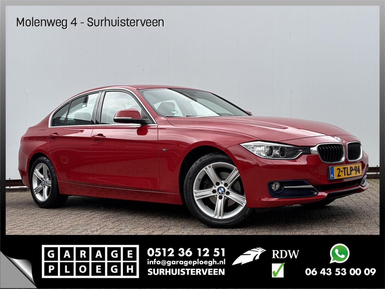 BMW 3-serie - 316i High Executive Leder Sportzetels Red Chili - AutoWereld.nl