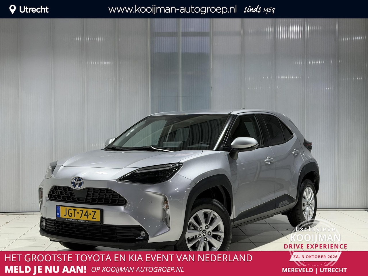 Toyota Yaris Cross - 1.5 Hybrid Dynamic edition | Parkeersensoren voor + achter | 4seizoen banden | Privacy gla - AutoWereld.nl