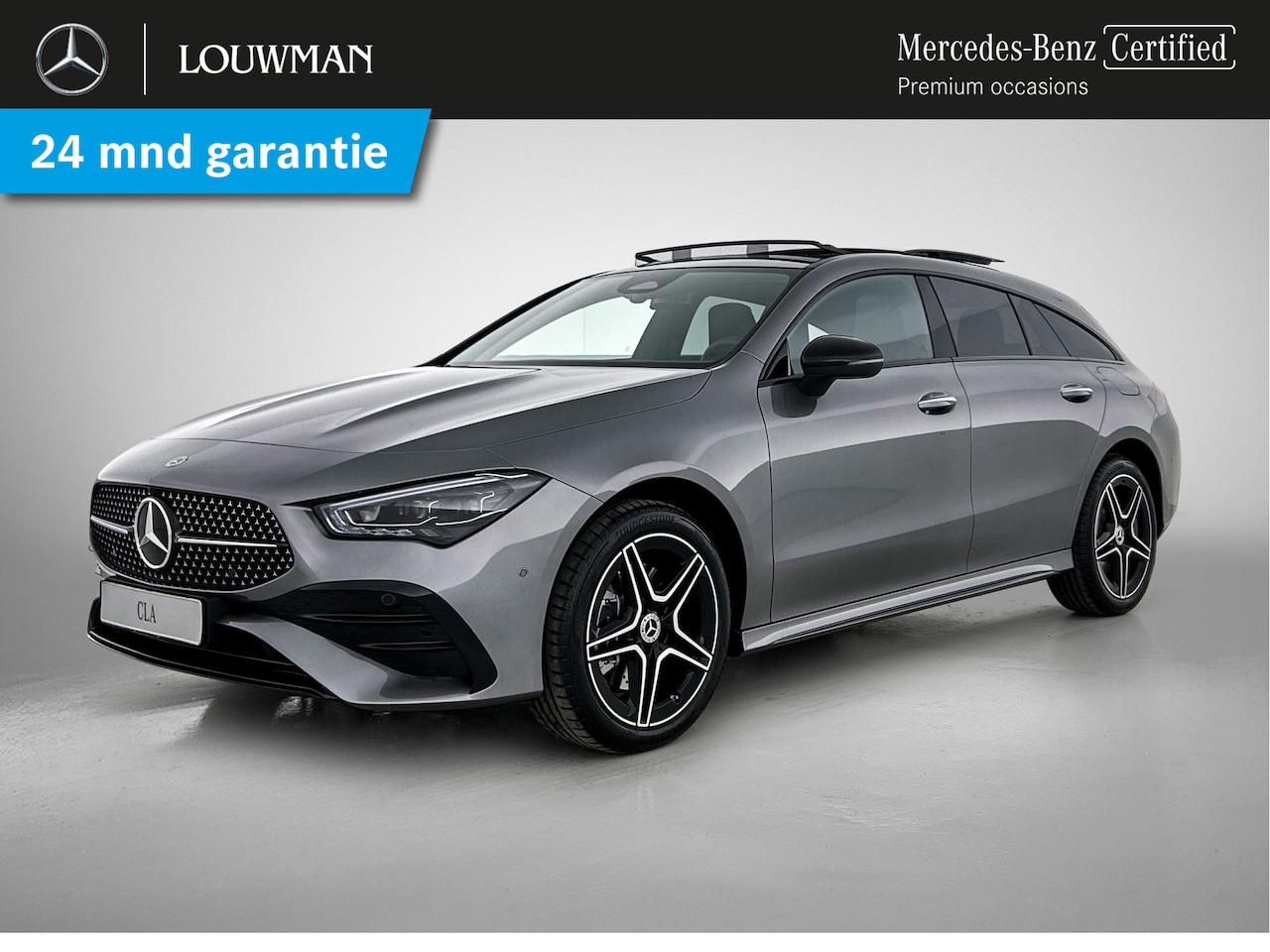 Mercedes-Benz CLA-klasse Shooting Brake - 250 e Business Solution AMG | Nightpakket | Dodehoekassistent | Panoramaschuifdak | Multib - AutoWereld.nl
