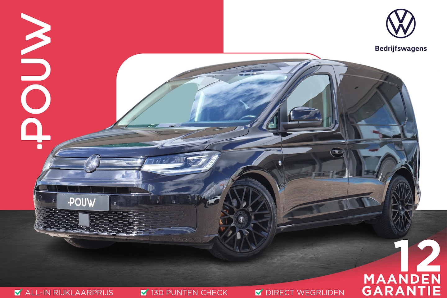 Volkswagen Caddy Cargo - 2.0 TDI 122pk DSG 75 Edition | Navigatie | Leder | Camera | PDC | Carplay - AutoWereld.nl