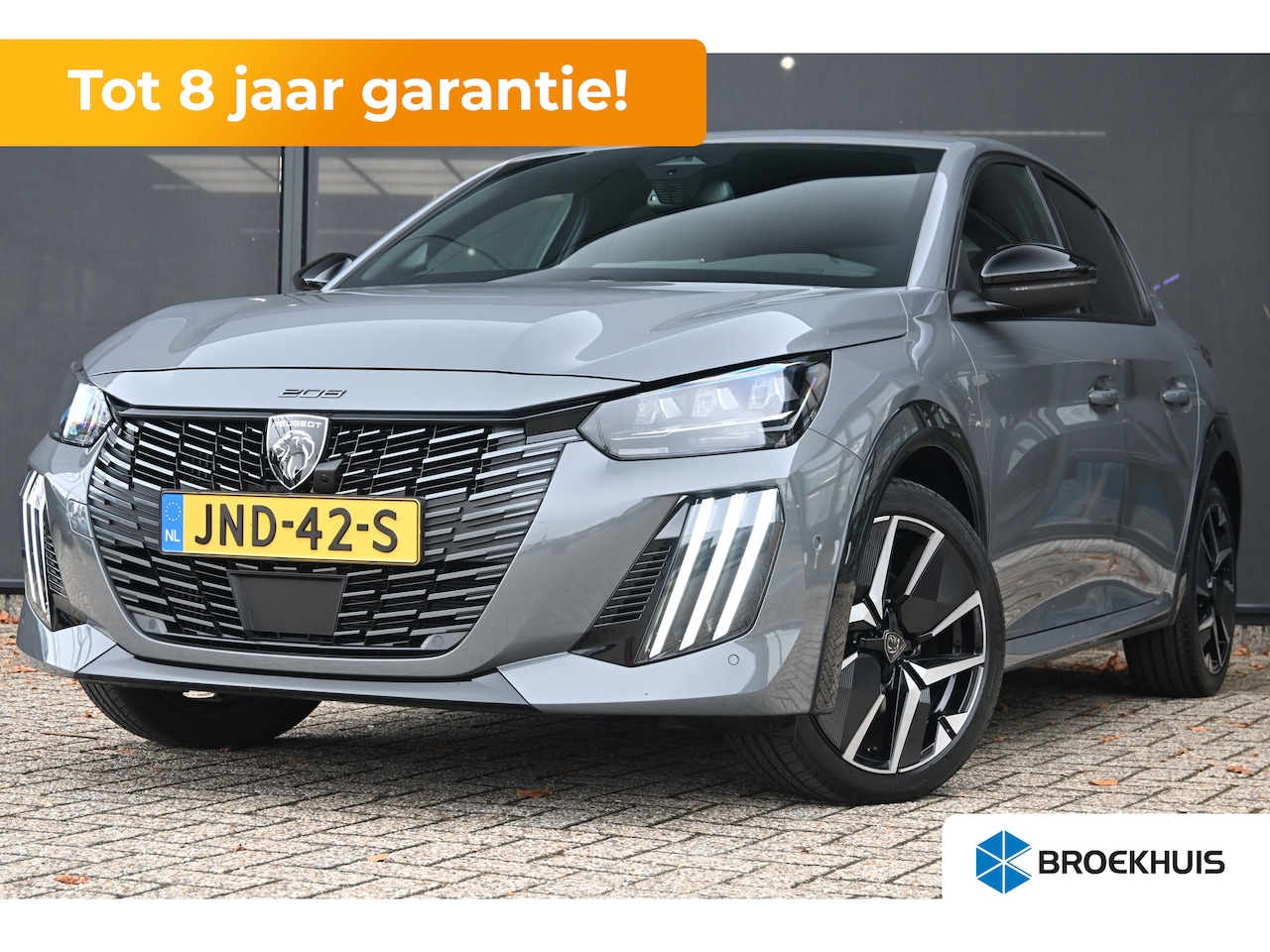 Peugeot 208 - 1.2 Hybrid 110 e-DCS6 GT Tot 8 Jaar Garantie! | Navi by app | 360 Camera | DAB ontvanger | - AutoWereld.nl
