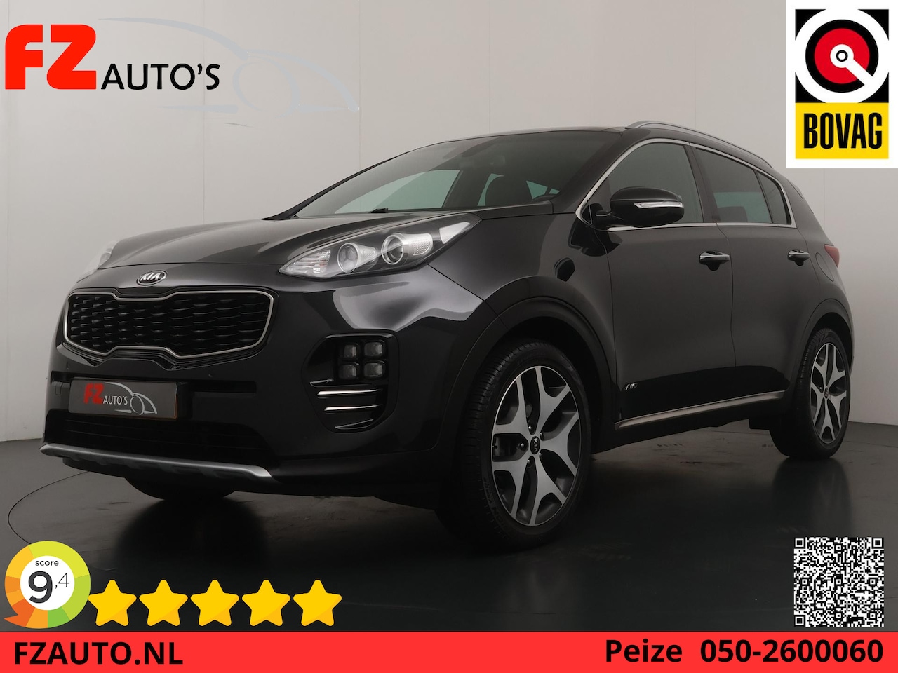 Kia Sportage - 1.6 T-GDI GT-Line - Caravantrekker! - Schuif-/kanteldak - Stoelverwarming - Navigatie - Tr - AutoWereld.nl