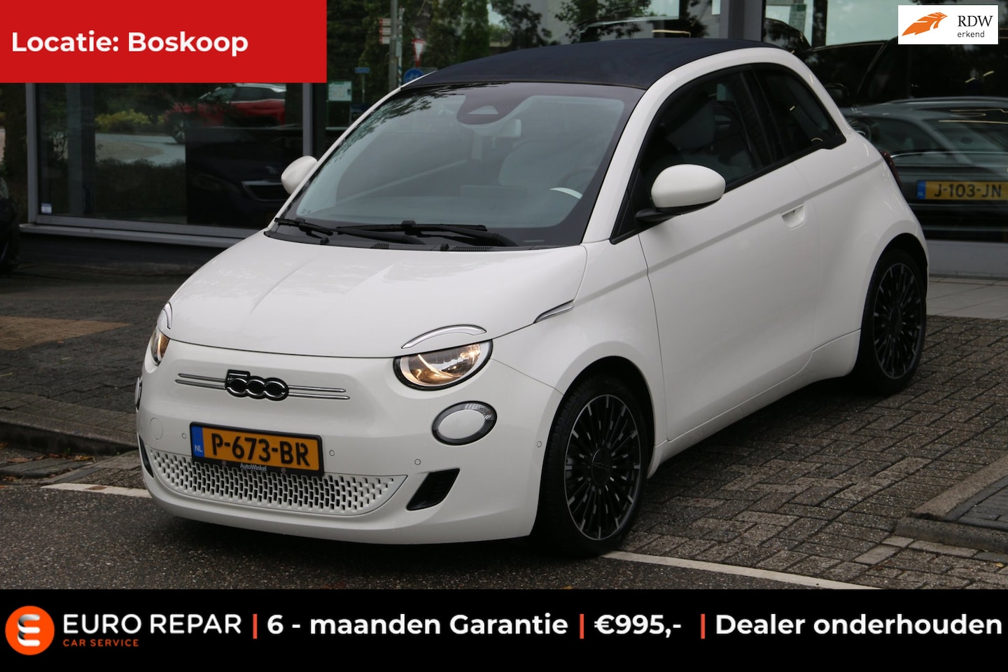 Fiat 500 C - Icon 42 kWh NL-AUTO NAP! - AutoWereld.nl
