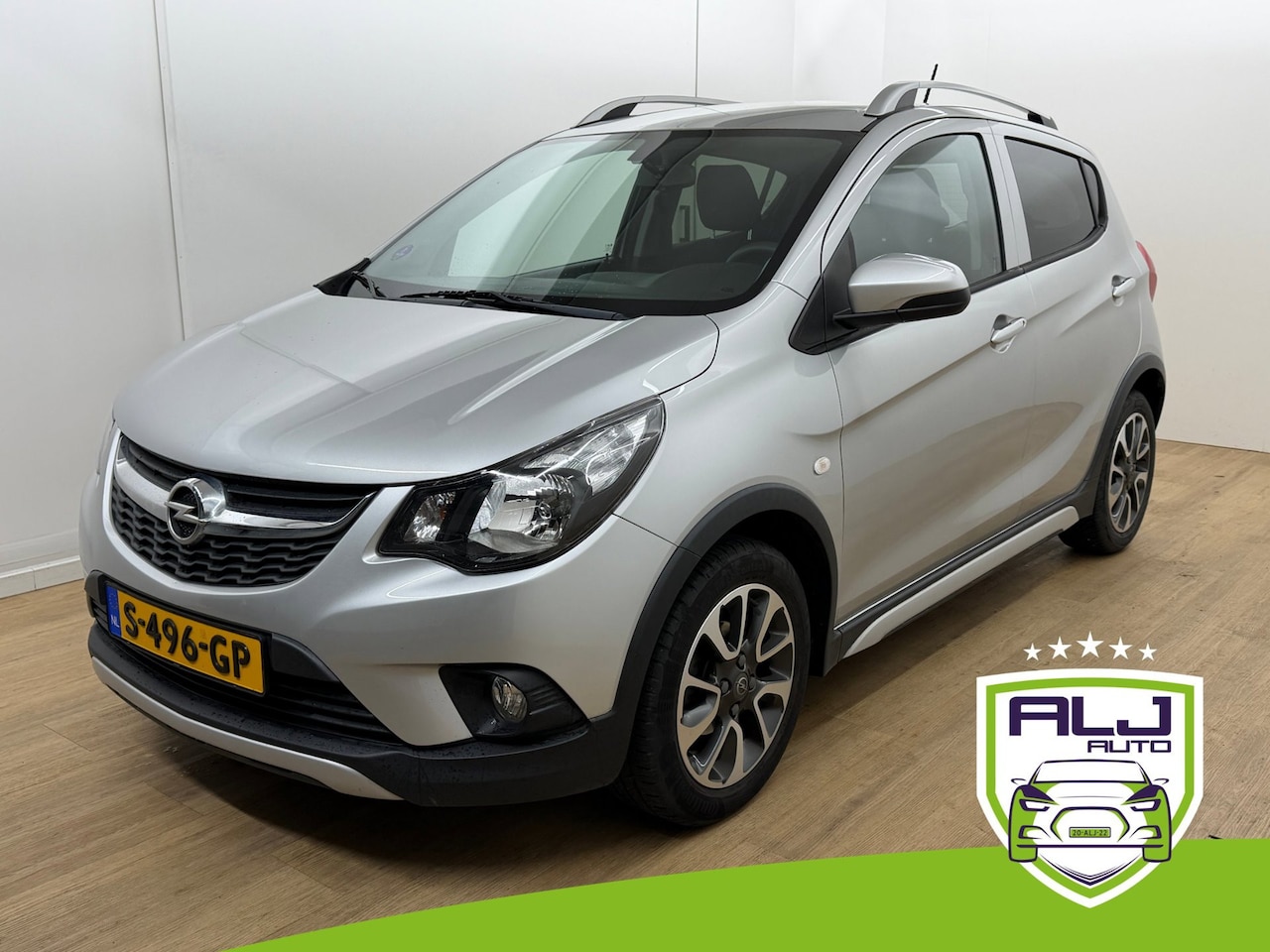 Opel Karl - Occasion 1.0 Rocks Online Edition | Grijs | Tweedehands Opel Karl | Airco | Bluetooth | Cr - AutoWereld.nl