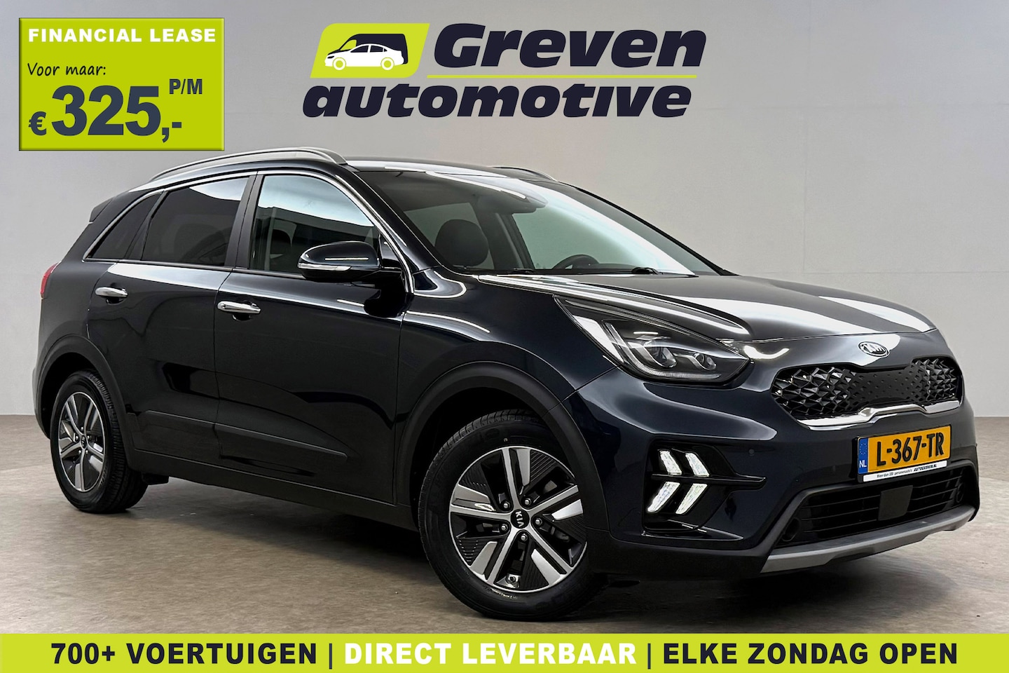 Kia Niro - 1.6 GDi Hybrid DynamicPlusLine | Camera | Virtual | Clima | Cruise | Carplay | LED | Parke - AutoWereld.nl