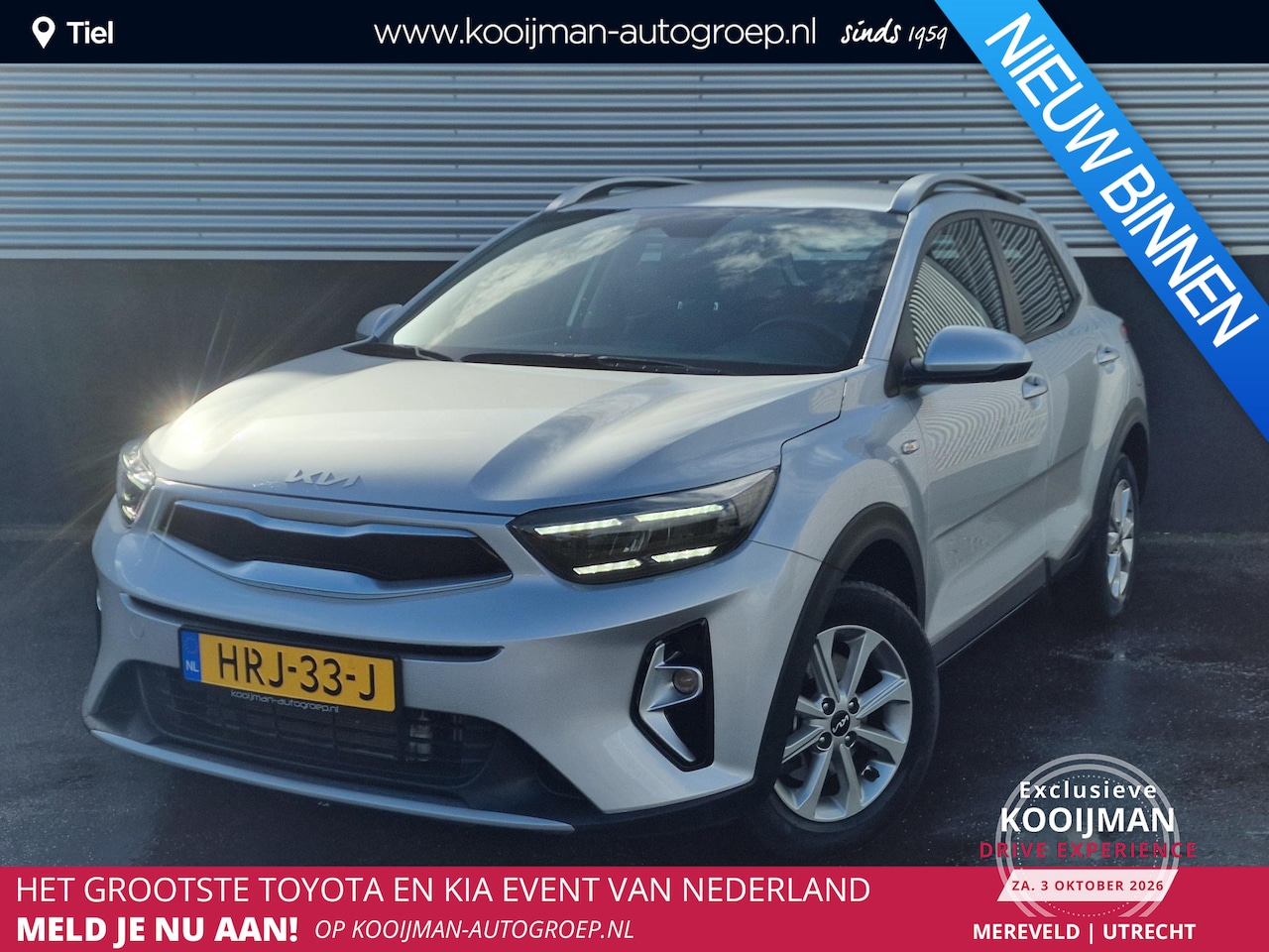 Kia Stonic - 1.0 T-GDi MHEV DynamicLine Navigatie, Achteruitrijcamera, Cruise control, NL-auto, BTW-aut - AutoWereld.nl