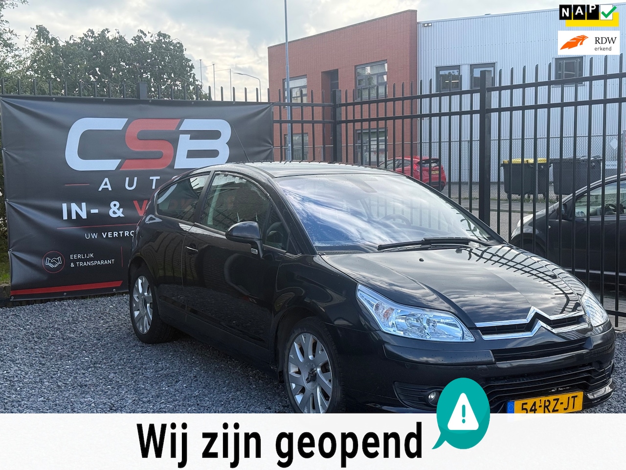 Citroën C4 Coupé - 1.6-16V VTR+ AUTOMAAT!AIRCO!APK!KOOPJE! - AutoWereld.nl