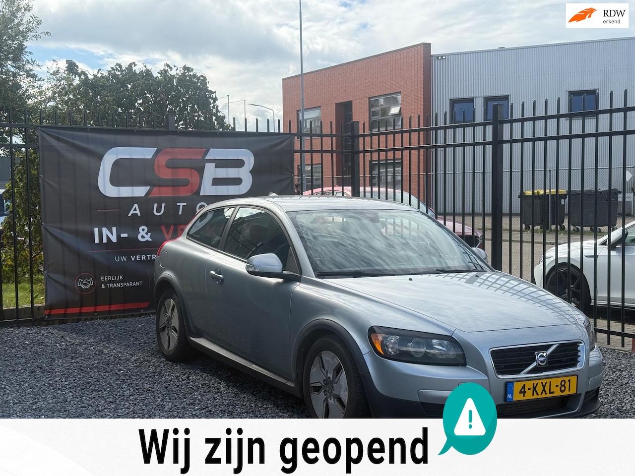Volvo C30 - 1.6D DRIVe Start/Stop Momentum AIRCO!APK2027!KOOPJE! - AutoWereld.nl