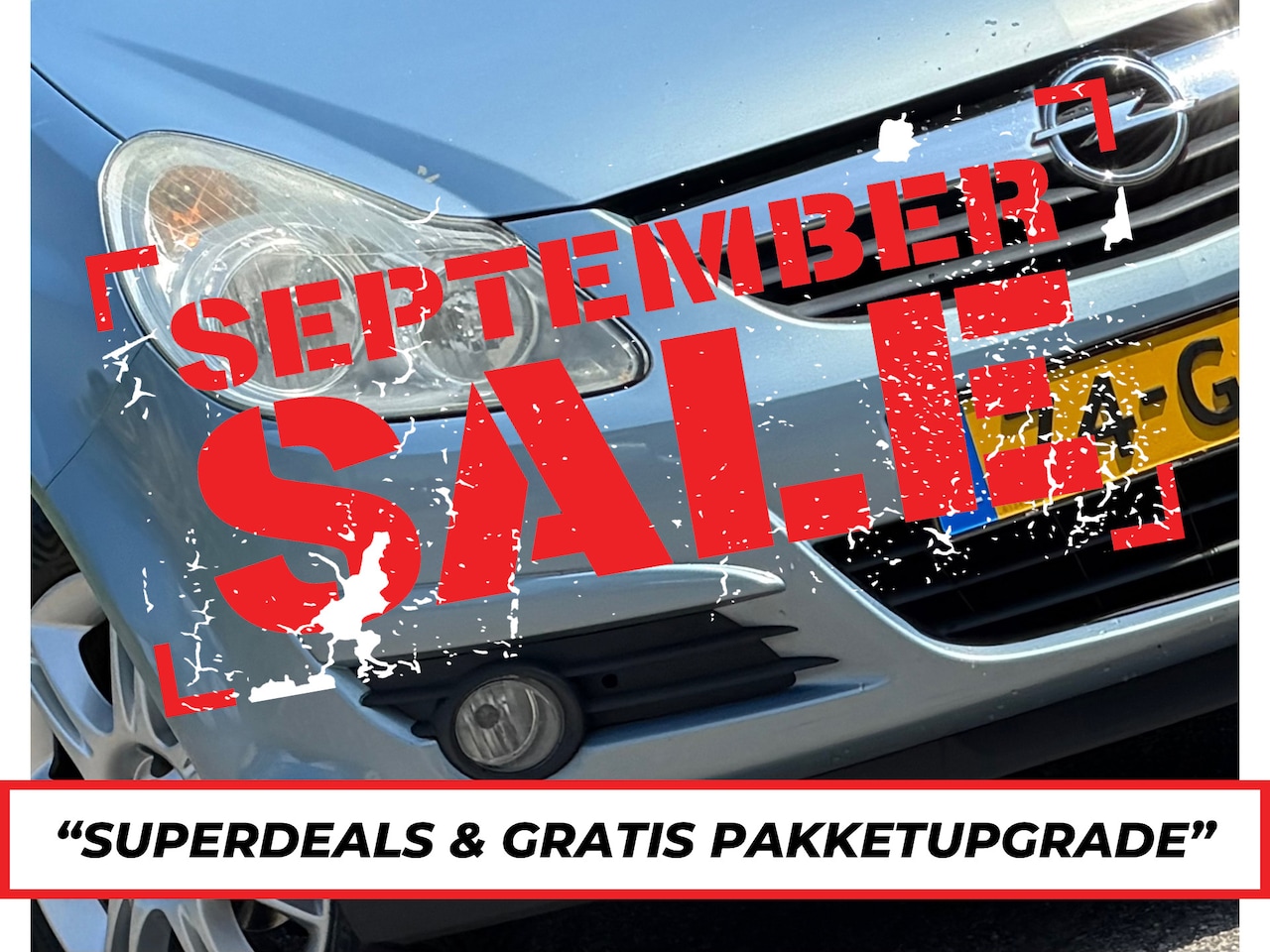 Opel Corsa - 1.4-16V Cosmo | Ice Blue | Cruise/Fietsendrager/Airco/LMV - Keurig! - AutoWereld.nl