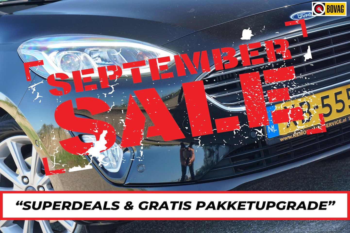 Ford Fiesta - 1.0 EcoBoost Titanium AUTOMAAT | Panther Black | Carplay/Winterpack/Camera - AutoWereld.nl