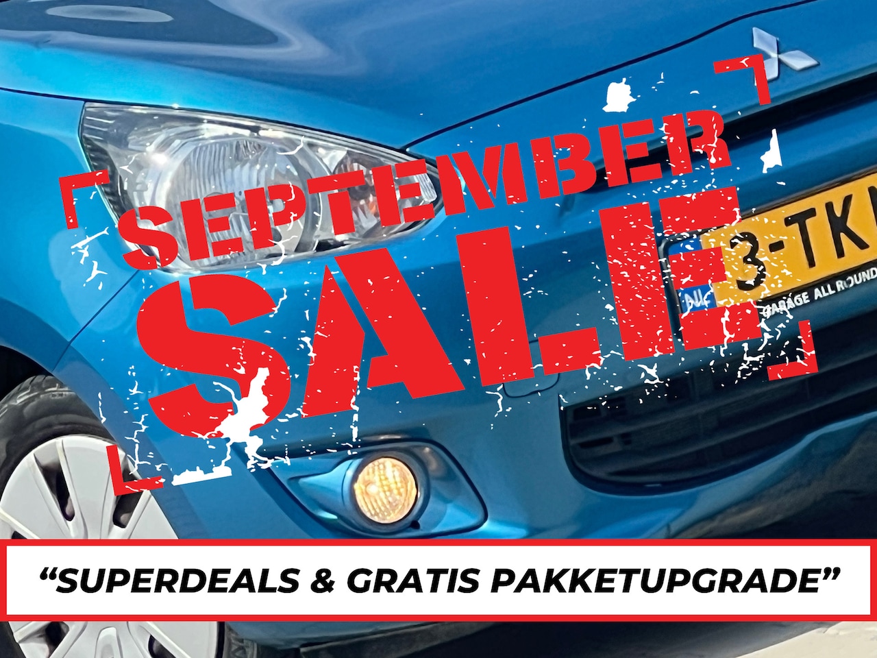 Mitsubishi Space Star - 1.0 Inform| Cerulean Blue Mica | Airco | Zuinig! - AutoWereld.nl