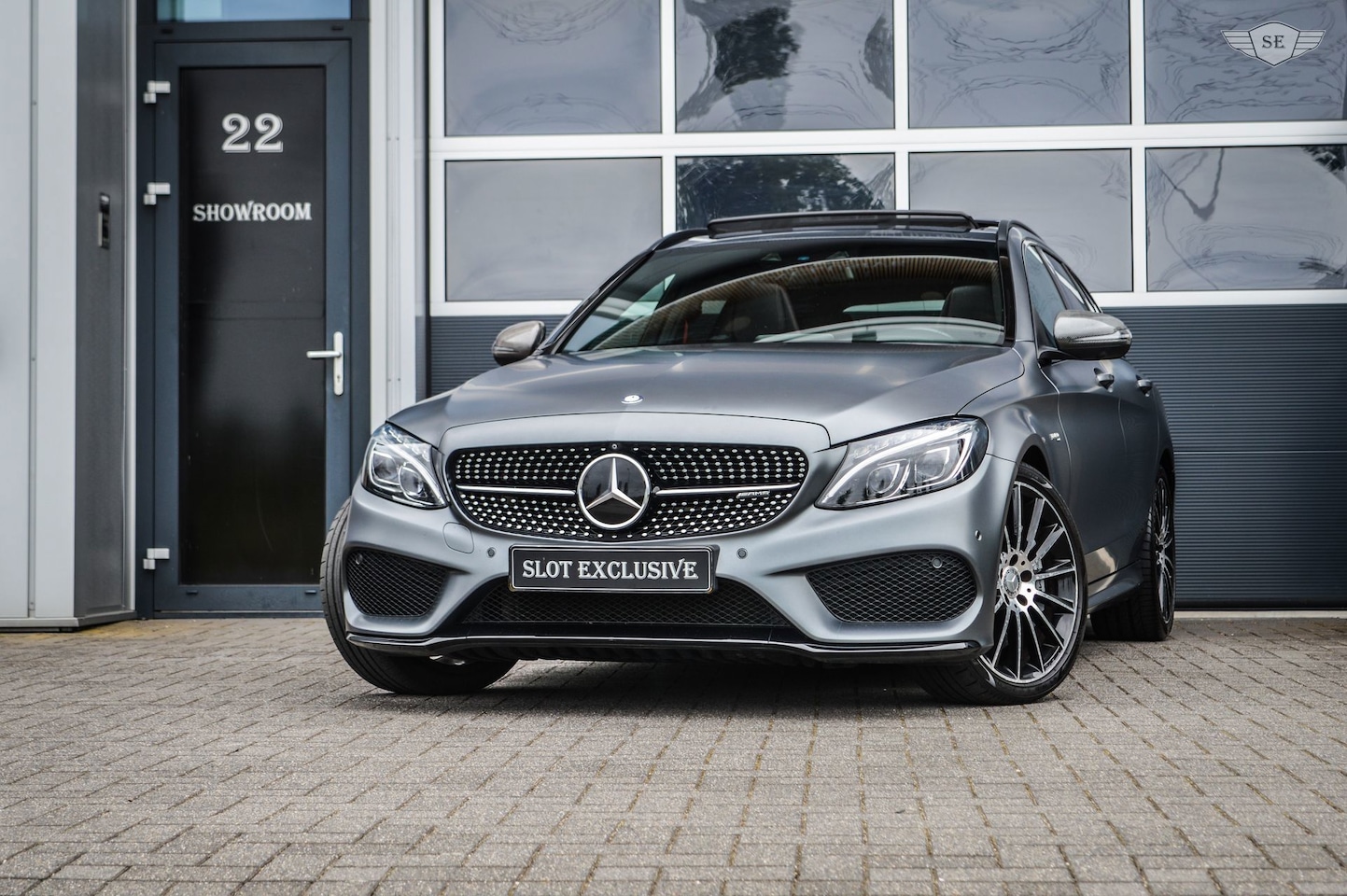 Mercedes-Benz C-klasse Estate - AMG 43 4MATIC|PANO|PERFOMANCE SEATS|360|ACC - AutoWereld.nl
