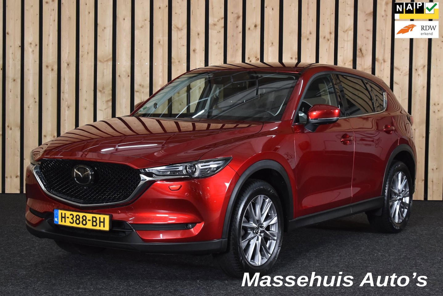 Mazda CX-5 - 2.0 SkyActiv-G 165 Luxury Trekhaak Led Leer Carplay Dealerauto 360 Bose Memory + Nwe APK - AutoWereld.nl