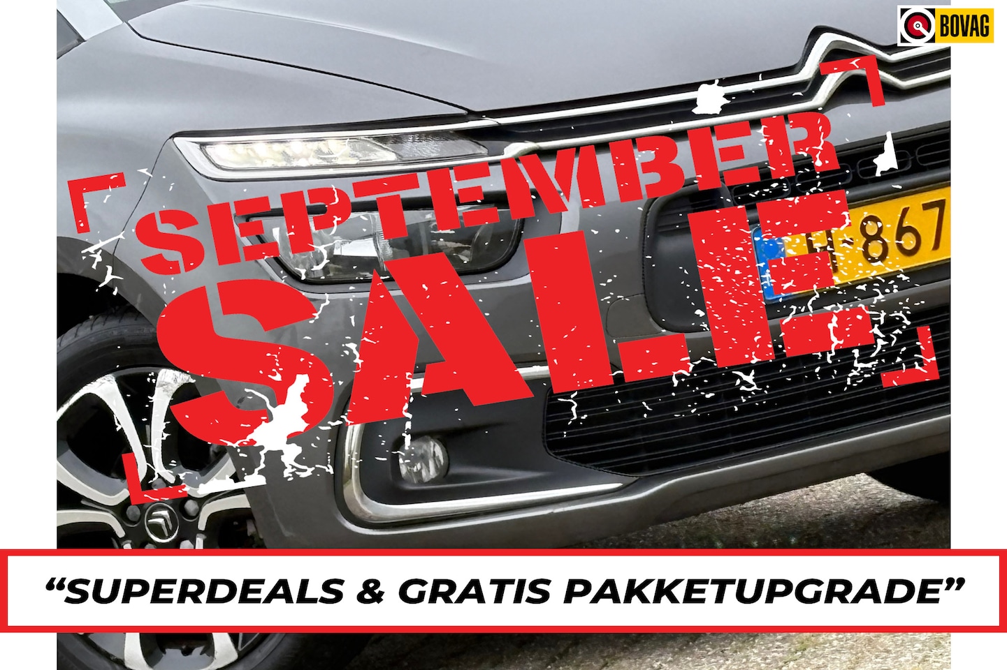 Citroën Grand C4 SpaceTourer - 1.2 PureTech 7pers Business - Gris Platinium - Cruise/Carplay/Clima - AutoWereld.nl