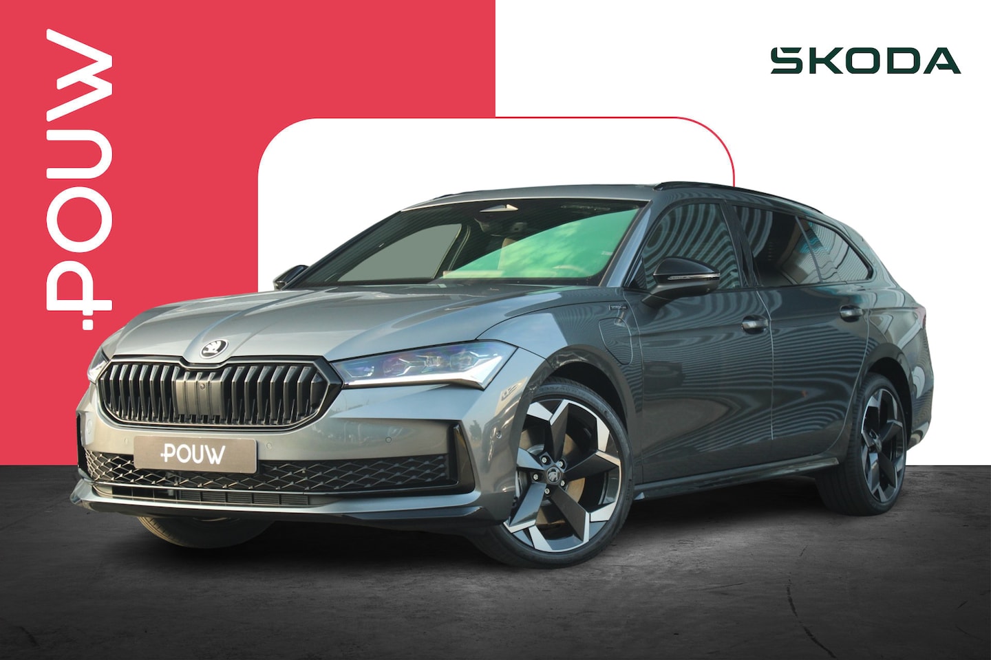 Skoda Superb Combi - 1.5 TSI PHEV 204pk Sportline Business | Simply Clever Familie Pakket | Travel Assist Plus - AutoWereld.nl