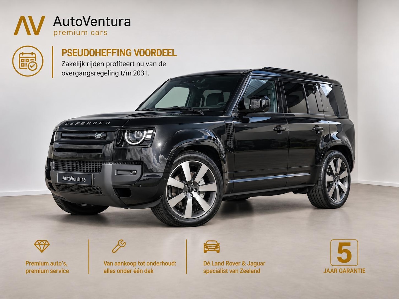 Land Rover Defender 110 - 2.0 P300e 110 X-Dynamic HSE | Stoelventilatie | Schuif-/kantel Panorama dak | Trekhaak | 2 - AutoWereld.nl
