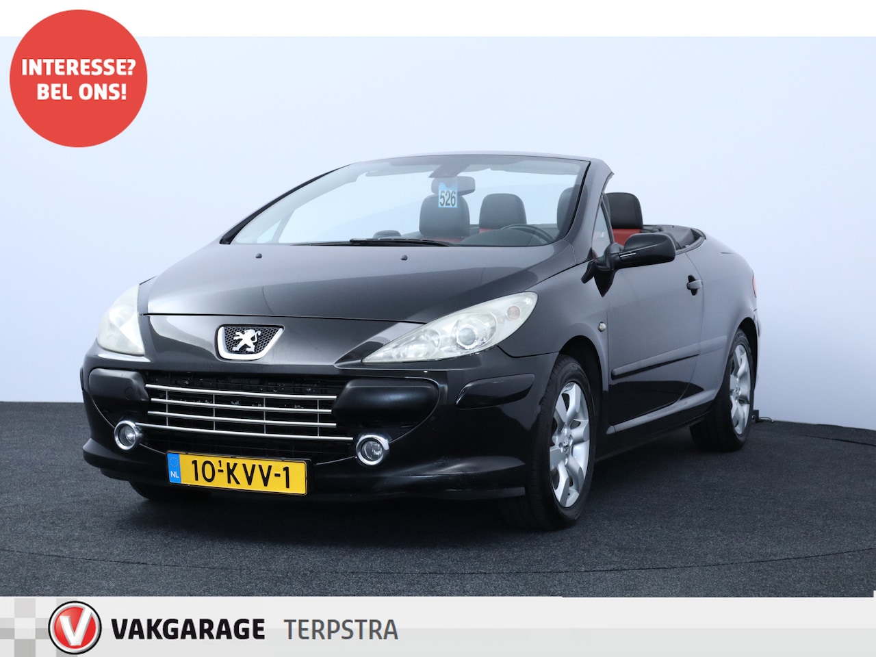Peugeot 307 CC - 2.0-16V/ Automaat!/ Leder/ Elek. Kap/ Stoelverw./ 16'' LMv/ Clima/ Cruise/ Elek. pakket/ L - AutoWereld.nl