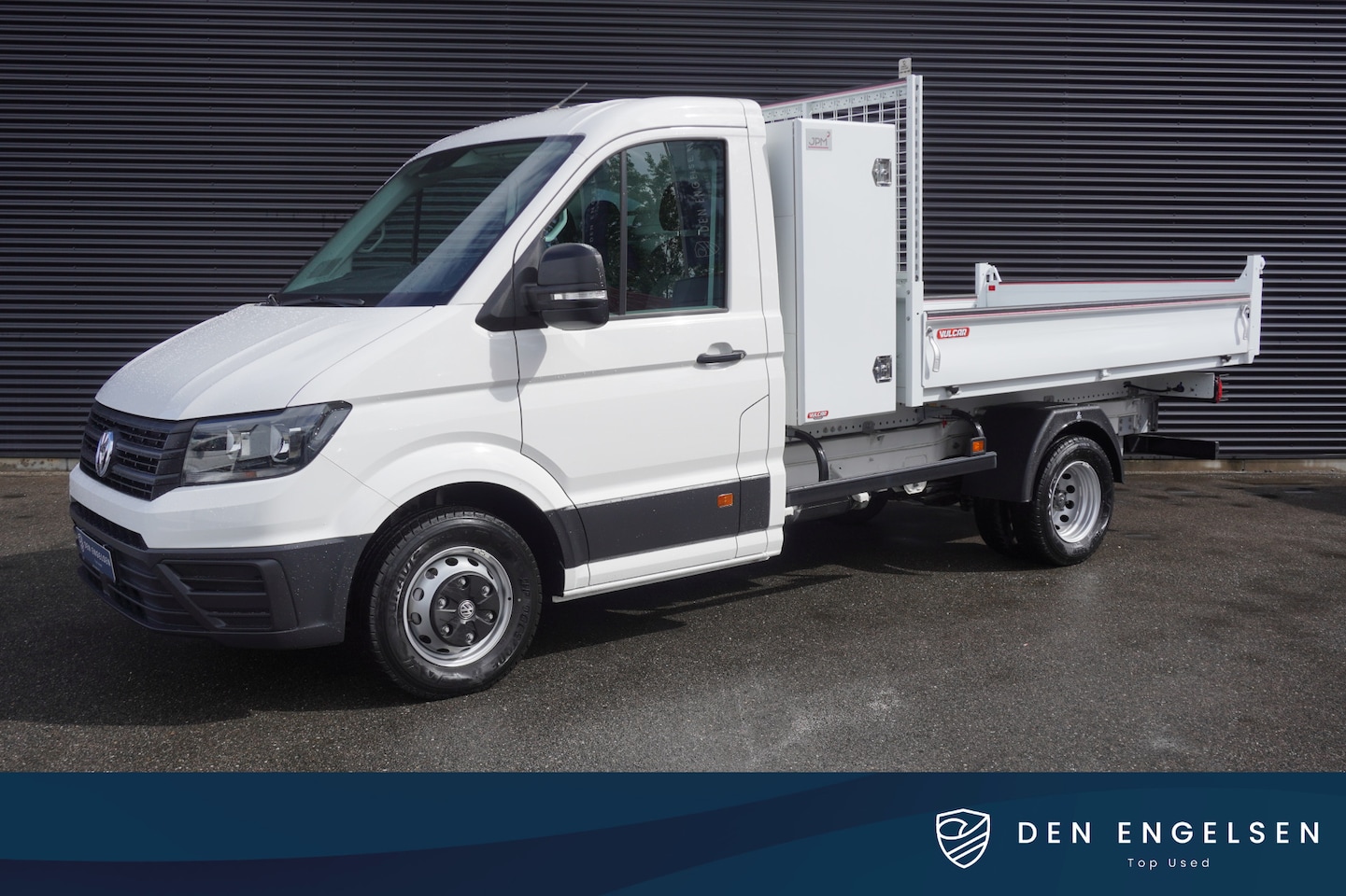Volkswagen Crafter - 50 N1 163pk Automaat Dubbellucht Kipper 3500kg Trekgewicht Trekhaak ACC Cruise control App - AutoWereld.nl
